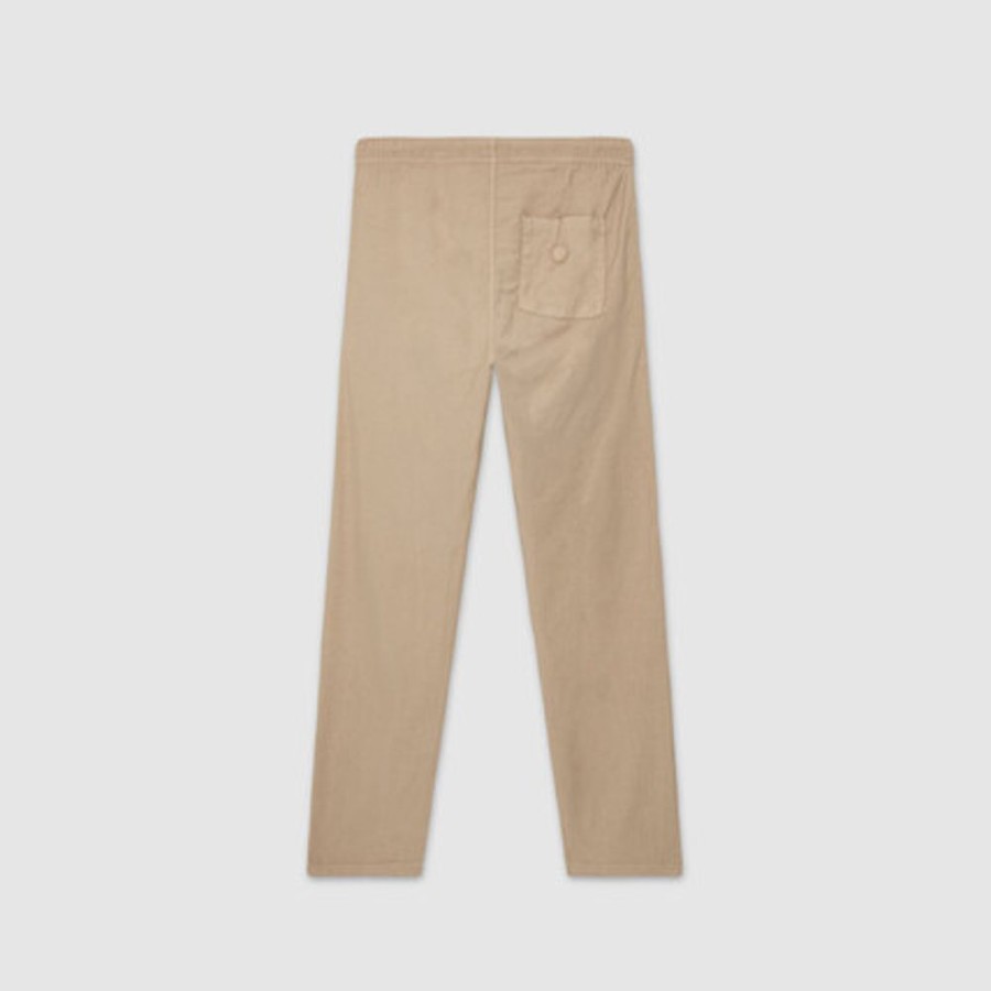 Femme SWEET PANTS | Linen Taper Sand - Sweet Pants