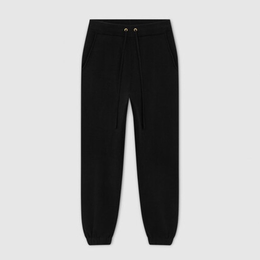 Femme SWEET PANTS | Knit Jogger Black - Sweet Pants