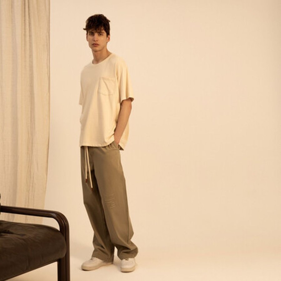 Homme SWEET PANTS | Wide Chino Sage - Sweet Pants