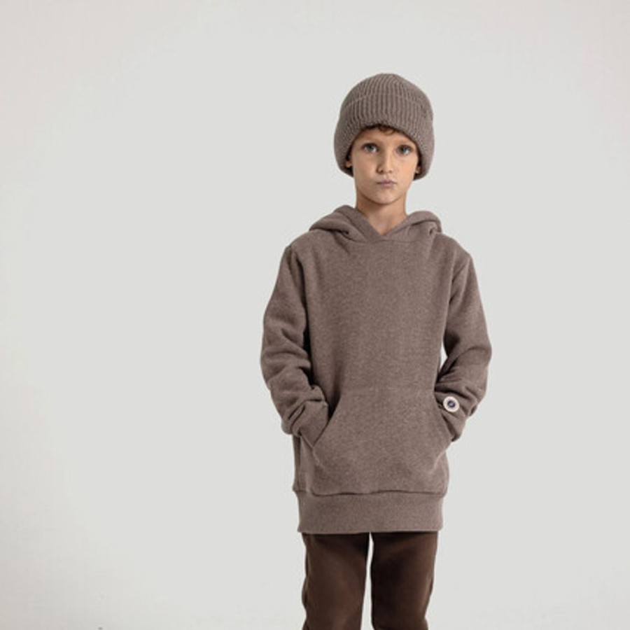 Enfant SWEET PANTS | Kid Wide Hood Brown Marl - Sweet Pants