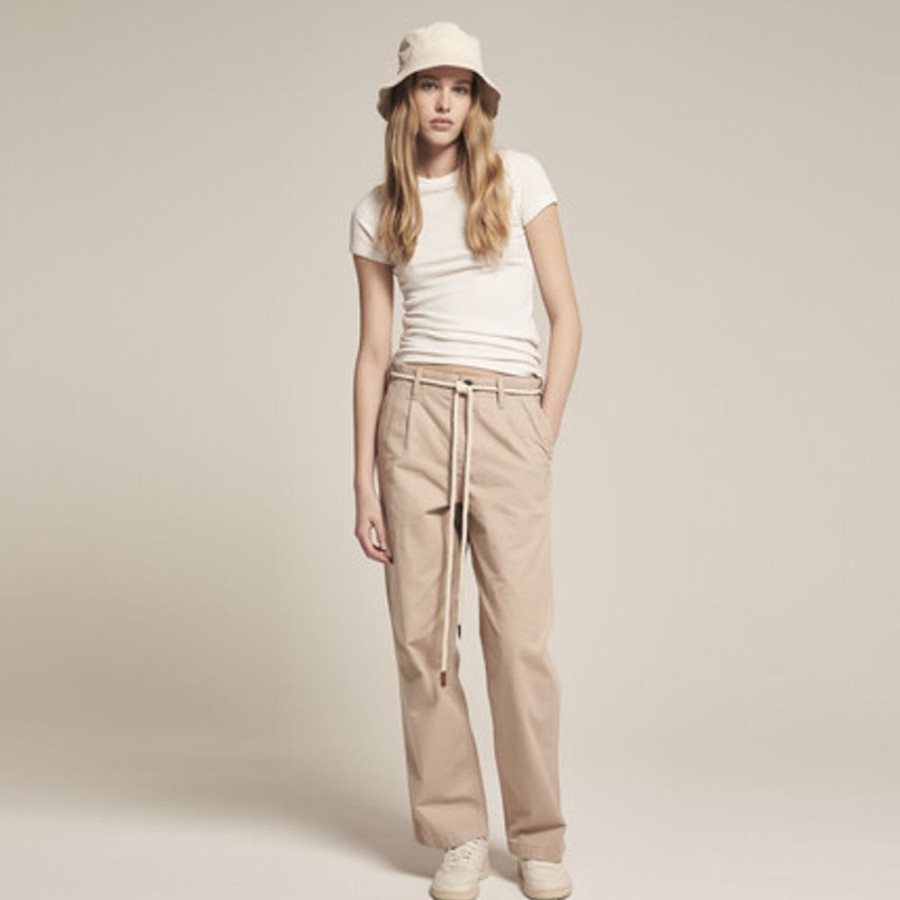 Femme SWEET PANTS | Wide Chino Sand - Sweet Pants