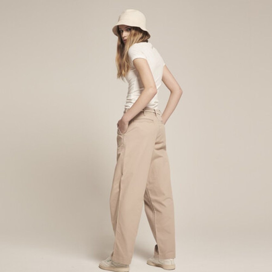 Femme SWEET PANTS | Wide Chino Sand - Sweet Pants