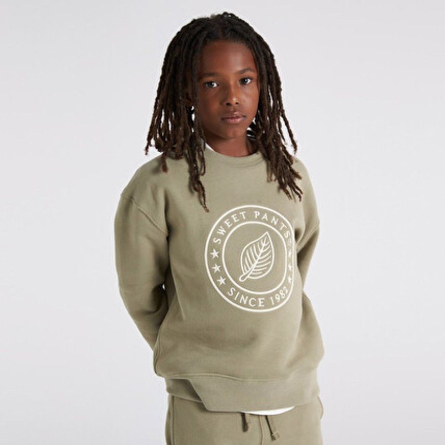 Enfant SWEET PANTS | Kid 3D Crew Sage - Sweet Pants