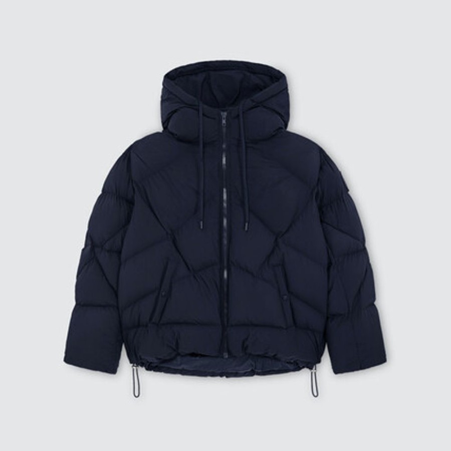 Femme SWEET PANTS | Hood Puffer Navy - Sweet Pants