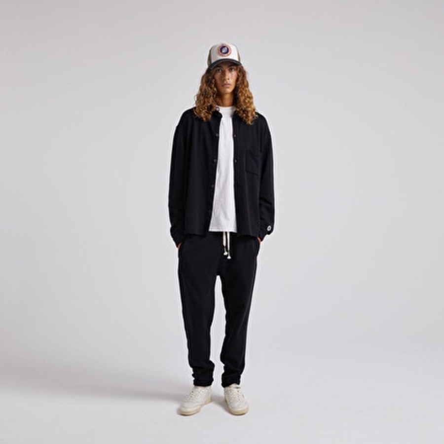 Homme SWEET PANTS | Hearth Shirt Black - Sweet Pants