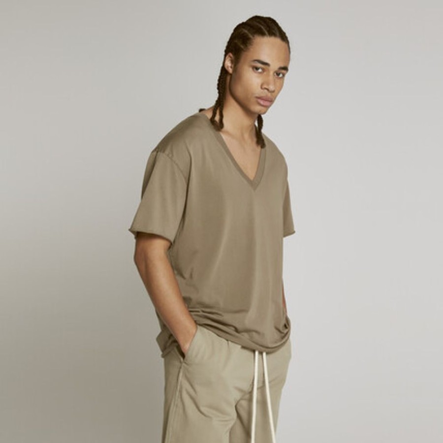 Homme SWEET PANTS | Urban V Neck Kaki - Sweet Pants