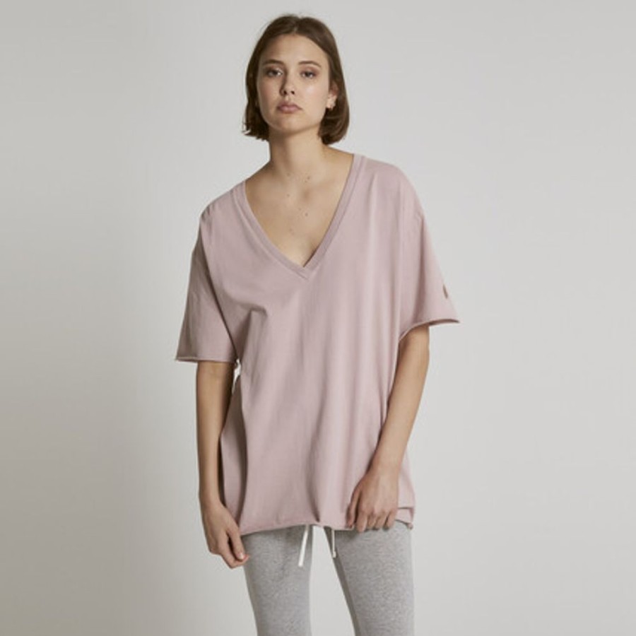 Femme SWEET PANTS | Urban V Neck Mauve - Sweet Pants