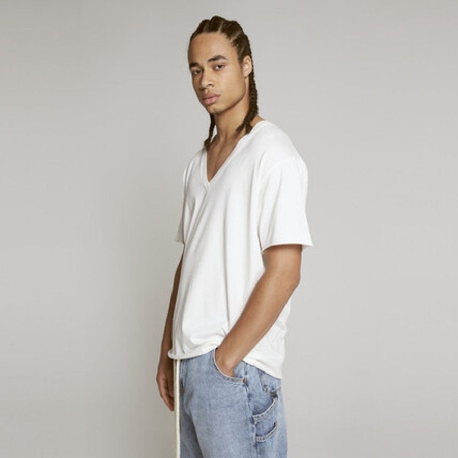 Homme SWEET PANTS | Urban V Neck Dirty White - Sweet Pants