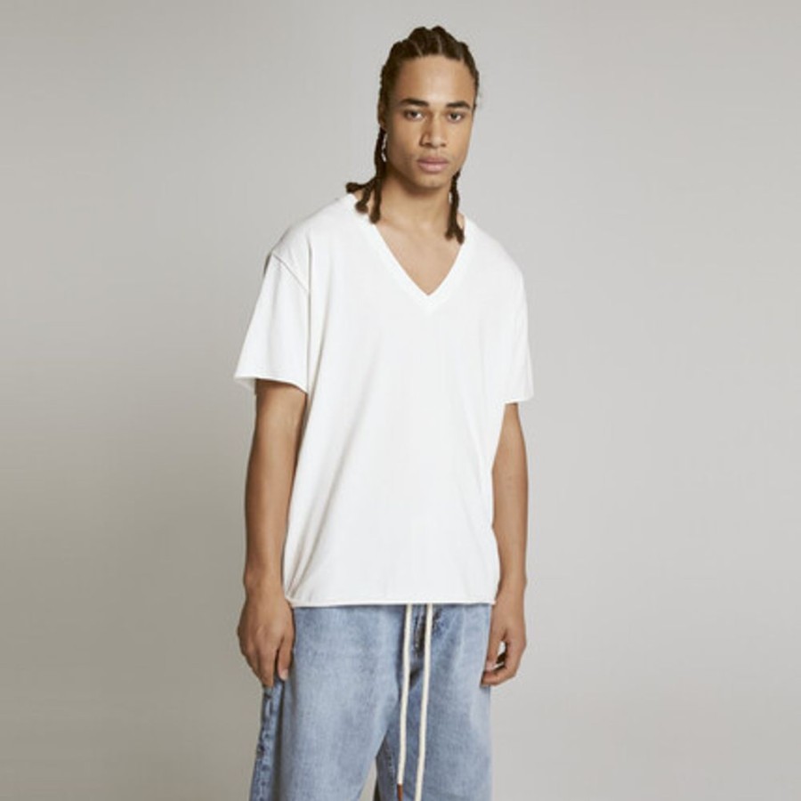 Homme SWEET PANTS | Urban V Neck Dirty White - Sweet Pants