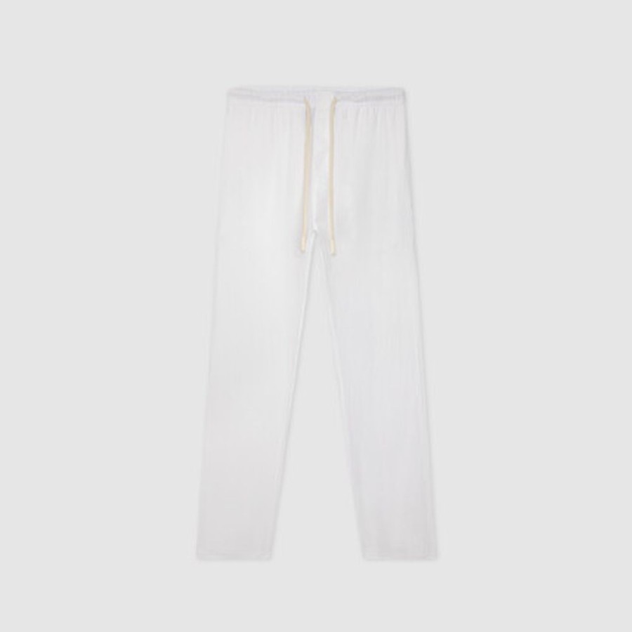 Homme SWEET PANTS | Linen Taper Off White - Sweet Pants