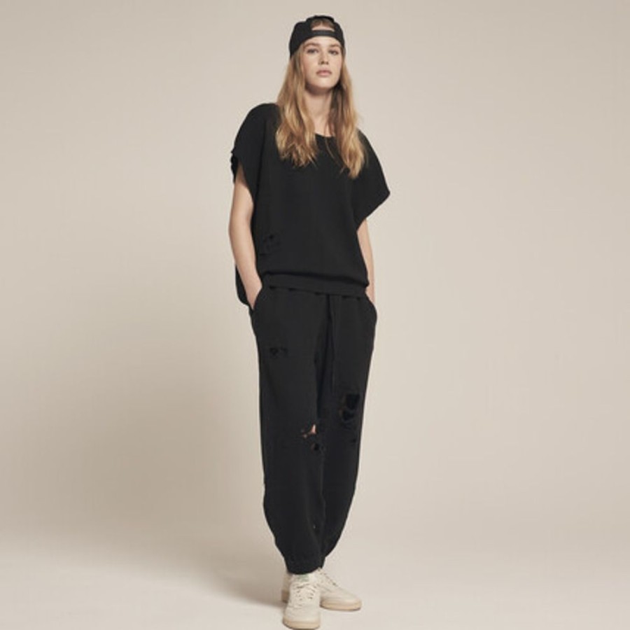 Femme SWEET PANTS | Dstroy Overjogg Black - Sweet Pants