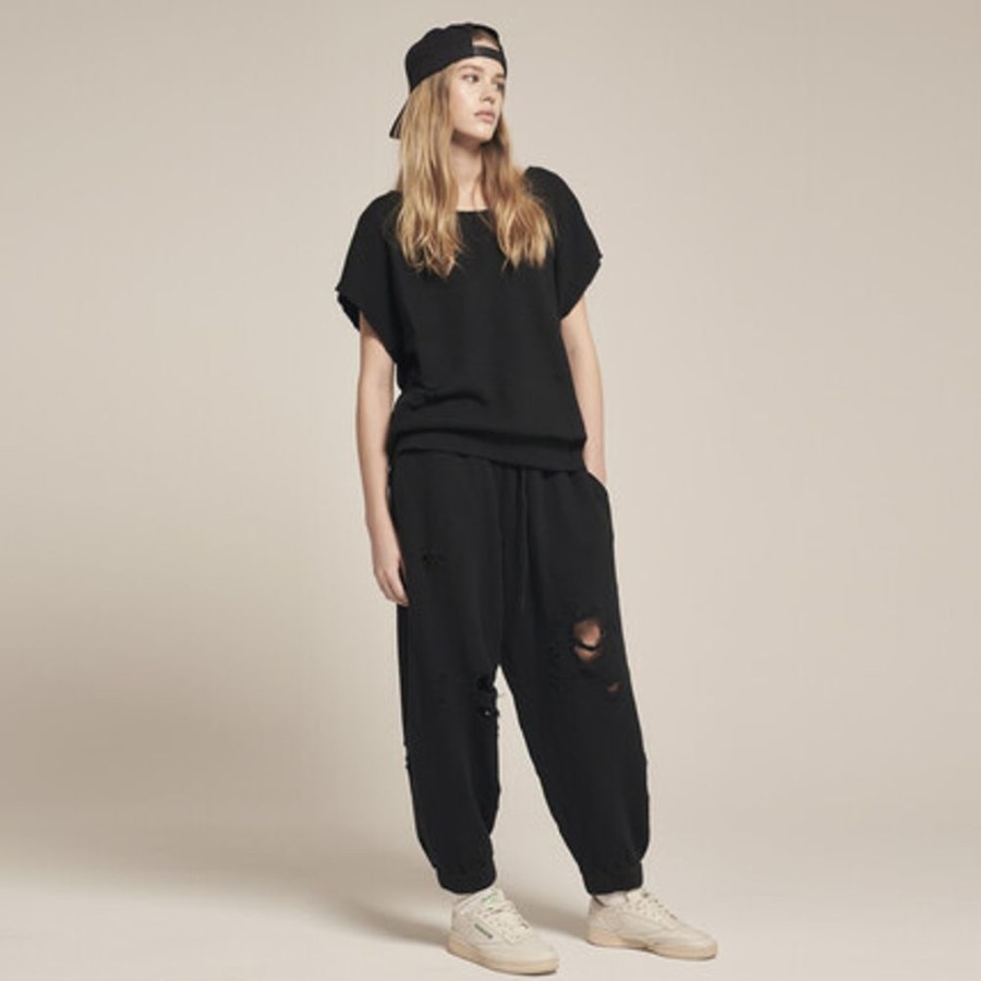 Femme SWEET PANTS | Dstroy Overjogg Black - Sweet Pants