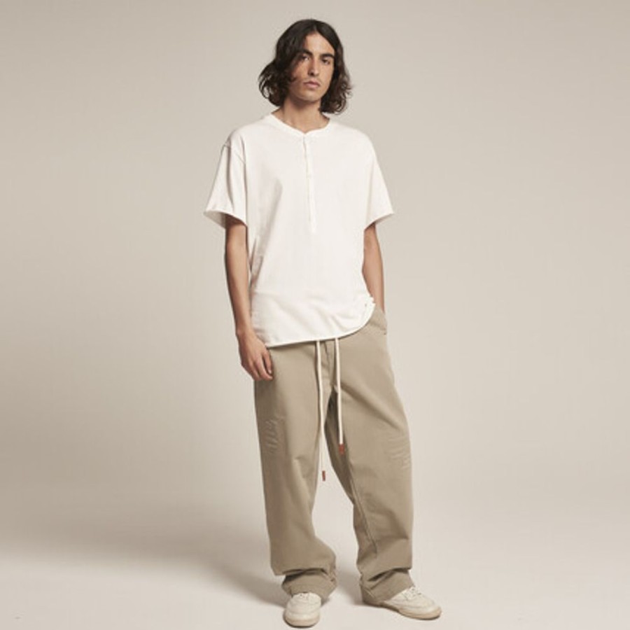 Homme SWEET PANTS | Wide Chino Sand - Sweet Pants