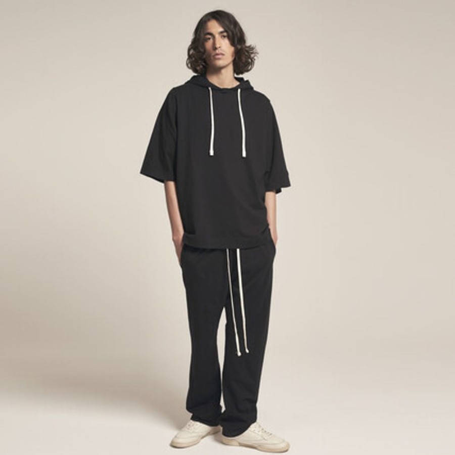 Homme SWEET PANTS | Jersey Hood Black - Sweet Pants