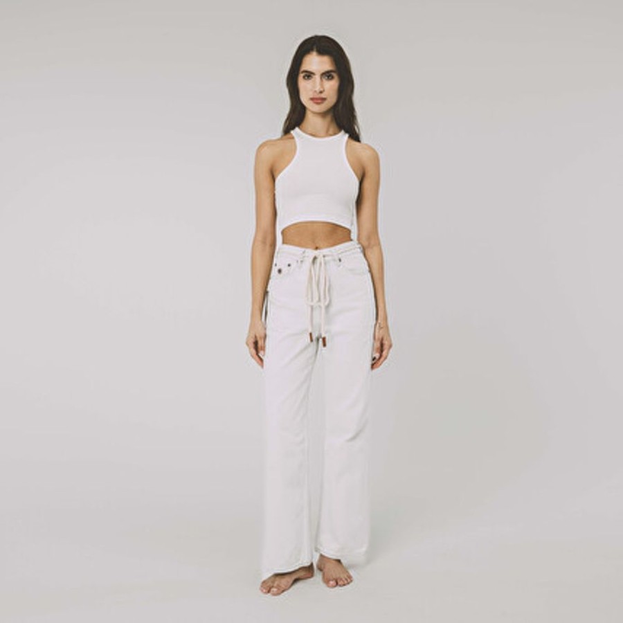 Femme SWEET PANTS | Bootcut Fit Off White - Sweet Pants