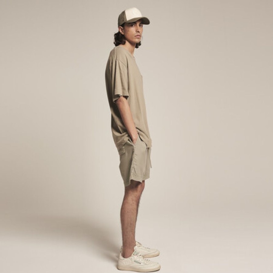 Homme SWEET PANTS | Linen Short Sand - Sweet Pants