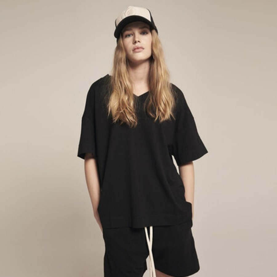 Femme SWEET PANTS | Jersey Tee Black - Sweet Pants