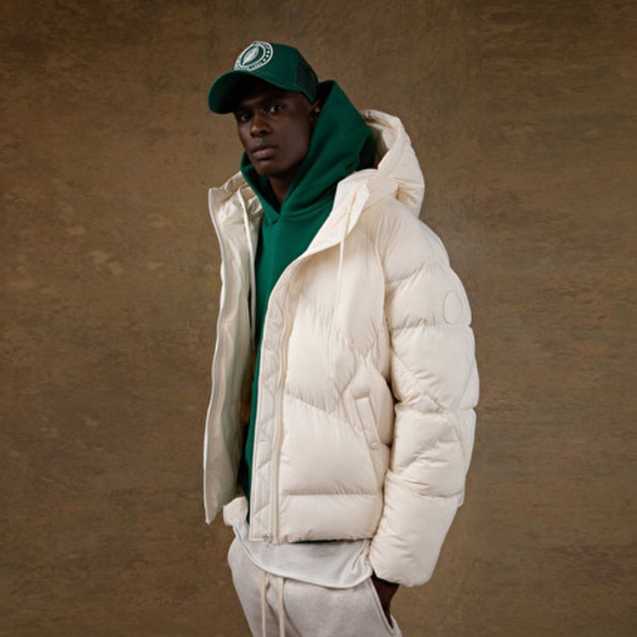 Homme SWEET PANTS | Hood Puffer Off White - Sweet Pants