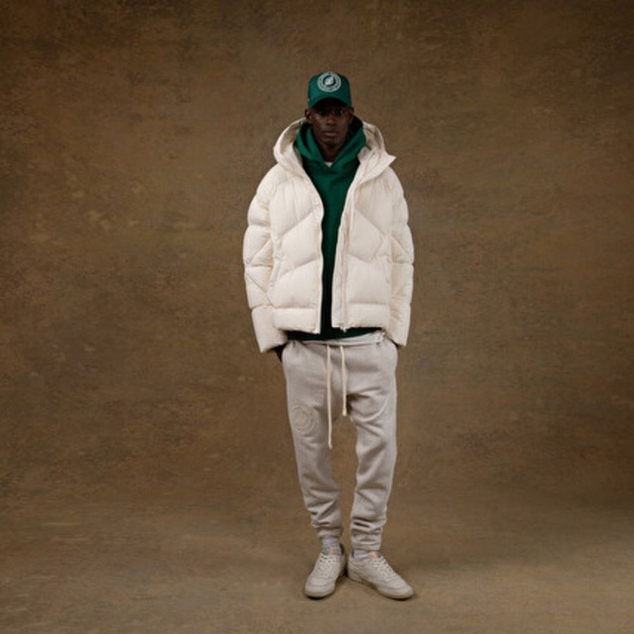 Homme SWEET PANTS | Hood Puffer Off White - Sweet Pants