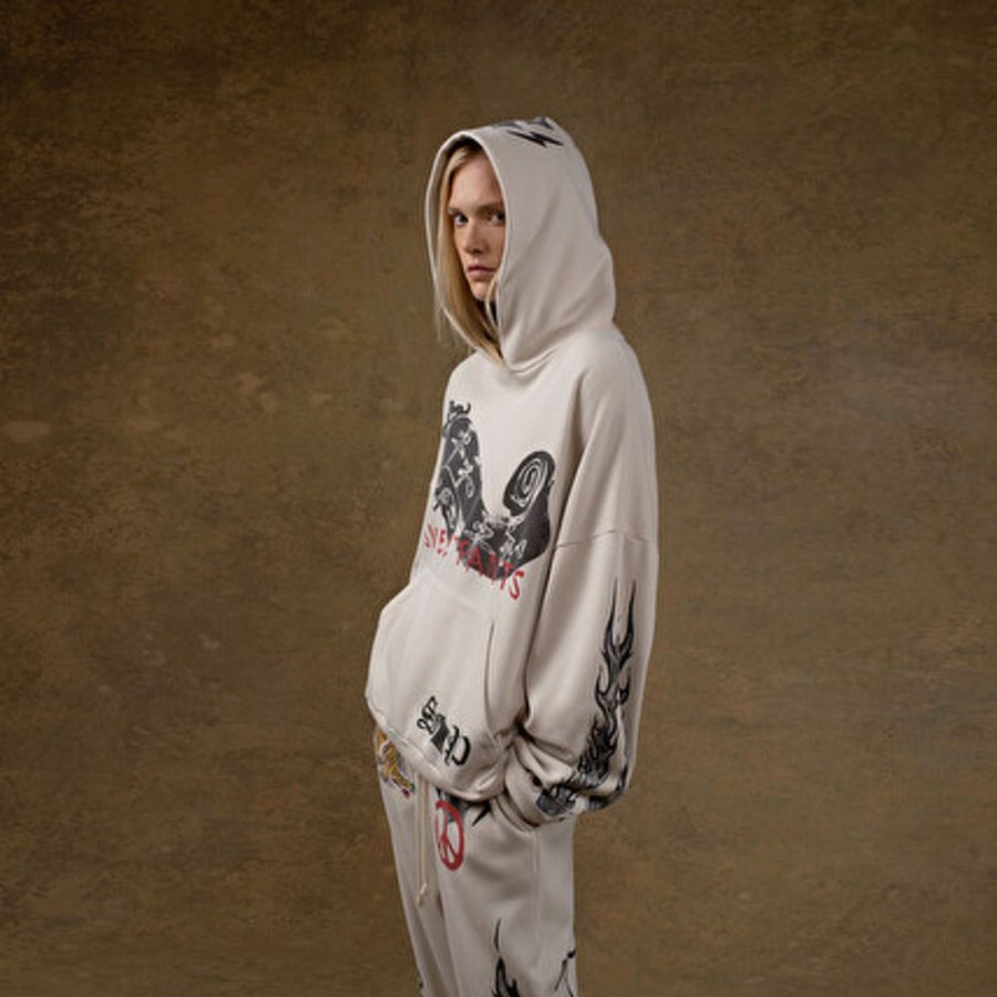 Femme SWEET PANTS | Peace Hood Cream - Sweet Pants